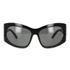 Ambush Daniel Oversized-frame Sunglasses In Black