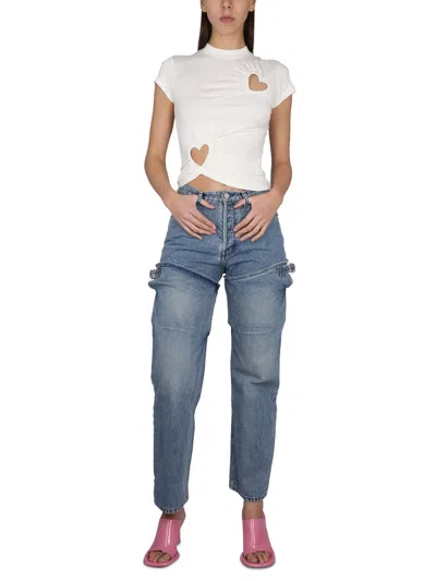 Ambush Five-pocket Denim Jeans In Blue