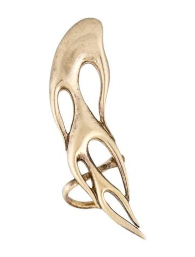 Pre-owned Ambush Flame Ear Cuff Single Earring In Multicolor