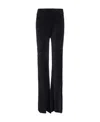 Ambush Women Black Flared Wool Trousers, 26 Luxury Pants For Women Darveys In Black