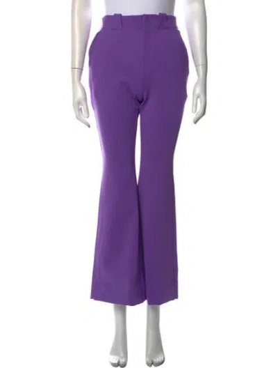 Pre-owned Ambush Flared Pants In Purple