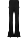 Ambush Black Flared Wool Trousers