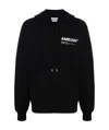 Ambush Logo-print Drop-shoulder Sweatshirt In Black