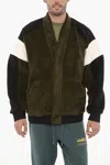 Ambush Fleeced Color Block Kimono Sweatshirt In Multi