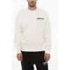 Ambush Fleeced Cotton Workshop Crew-neck Sweatshirt