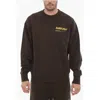 Ambush Fleeced Cotton Workshop Crew-neck Sweatshirt