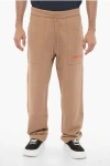 Ambush Fleeced Cotton Workshop Joggers With Drawstring Waist