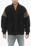 Ambush Fleeced Two-tone Kimono Sweatshirt In Multi