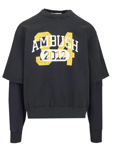 Ambush French Terry Sweatshirt T-shirt Blue