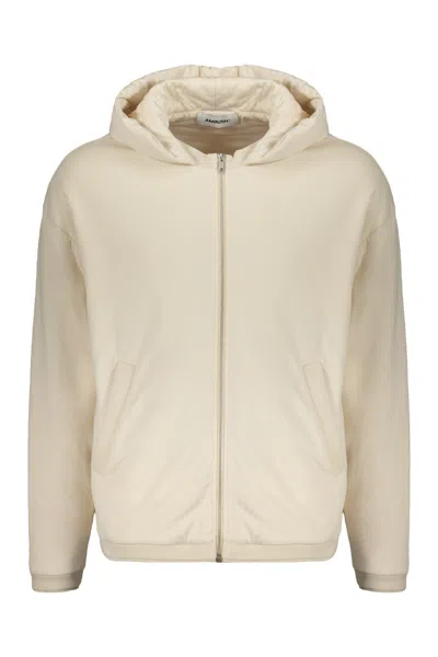 Ambush Full Zip Hoodie In Ecru