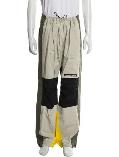 Pre-owned Ambush Graphic Print Pants In Neutral