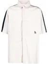 Ambush Graphic-print Short-sleeve Shirt In Grey
