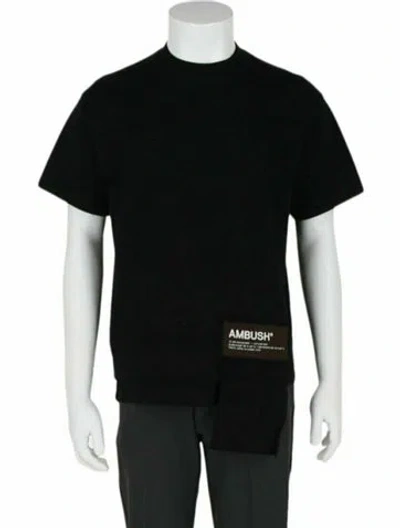 Pre-owned Ambush Graphic Print T-shirt W/ Tags In Black