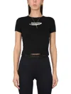 Ambush Black Graphic Print T-shirt In Black
