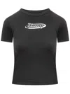 Ambush Short-sleeved Crewneck T-shirt In Black
