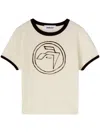 Ambush Hand Drawn Emblem Baby Tee In Neutral