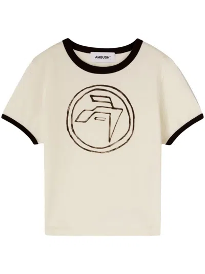 AMBUSH HAND DRAWN EMBLEM BABY TEE