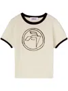 Ambush Hand Drawn Emblem Baby Tee In Neutrals
