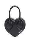 Ambush Heart-shaped Shoulder Bag In Black