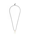 Ambush Heart Padlock Pendant Necklace In White