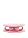 Ambush Heart-shaped Airpods Case In Pink