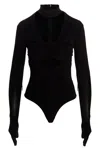 Ambush Heart Shaped Gloves Bodysuit
