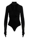 Ambush Heart Shaped Gloves Bodysuit