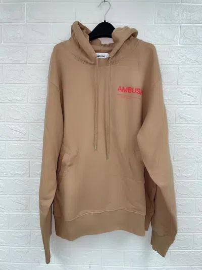 Ambush Man Sweatshirt Camel Size S Cotton In Brown