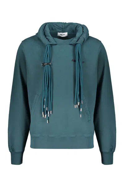 Ambush Hooded Sweatshirt In Green