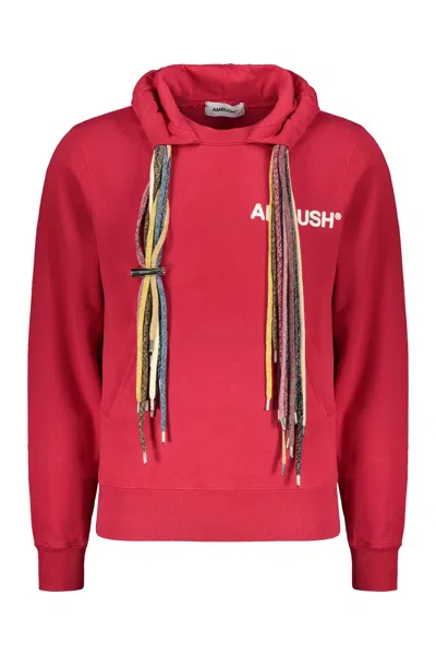 Ambush Hooded Sweatshirt In Red