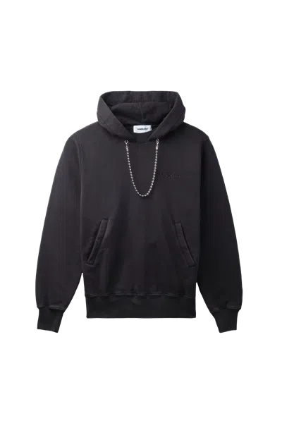 Ambush Hoodie With Ballchain Necklace Hoodie Black