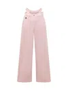 Ambush Woman Jeans Pink Size 29 Cotton In Pink