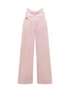 Ambush Woman Jeans Pink Size 29 Cotton In Pink