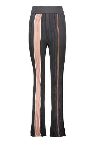 Ambush Knitted Trousers In Multicolor