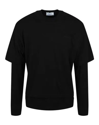 Ambush Layered Long Sleeve T-shirt Man T-shirt Black Size Xl Cotton