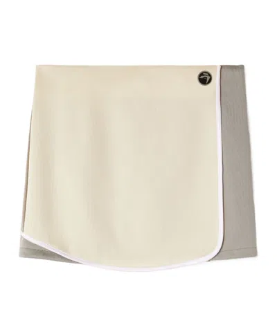 AMBUSH AMBUSH BACK PLEAT DETAILED MINI TRACK SKIRT