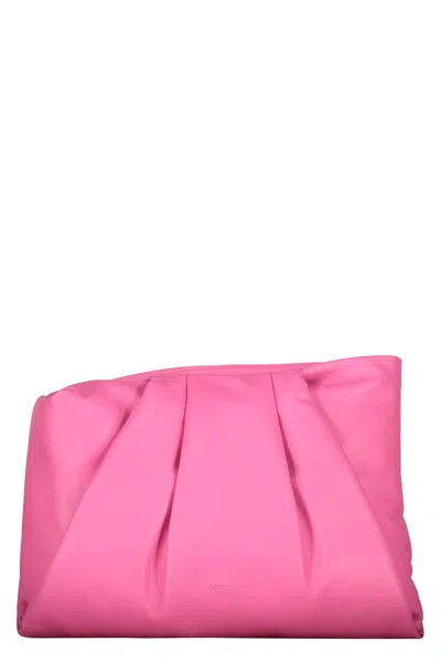 Ambush Leather Clutch In Pink