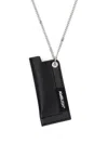 Ambush Leather Lighter Case Necklace In Black