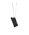 Ambush Leather Lighter Case Necklace In Black
