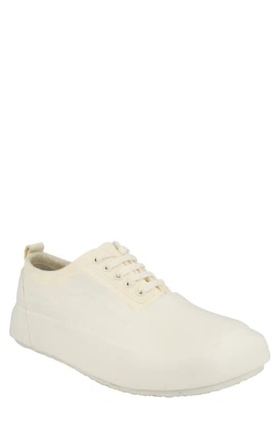 Ambush Leather Mix Low Lace Sneaker In White