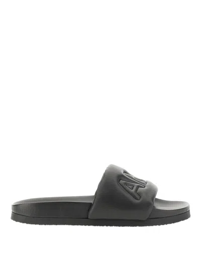 AMBUSH SANDALIAS - LEATHER SLIDE