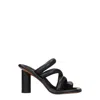 Ambush Sandals Women Leather Black In Black