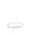 Ambush Letter Bracelet In White