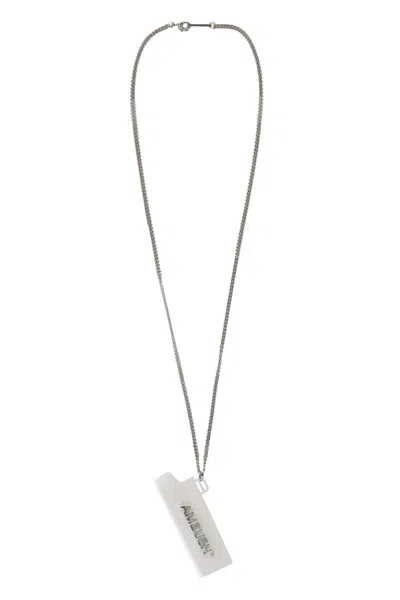 Ambush Lighter Case Necklace In White