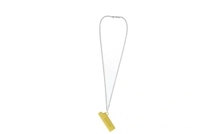 Ambush Lighter Pendant Necklace In White
