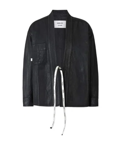 Ambush Logo Casual Jacket In Black