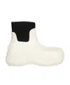 Ambush Logo-detail Chunky Ankle Boots In White