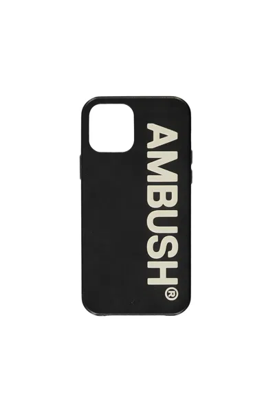 Ambush Logo Detail Iphone 12 Pro Case In Black