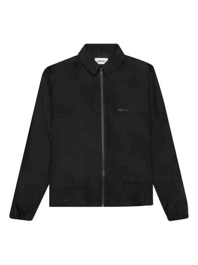 Ambush Logo-detail Shirt Jacket In Black