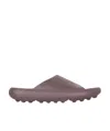 Ambush Logo-embossed Flat Sandals In Gray